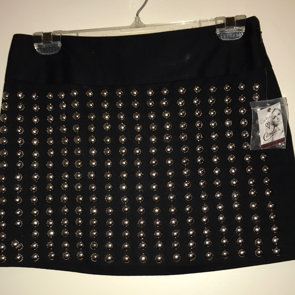 Britney Spears for Candies studded mini skirt small